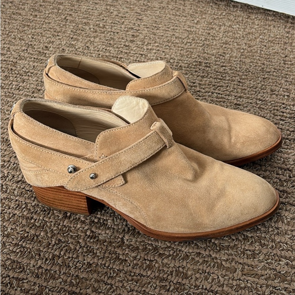 Rag & Bone Tan Ankle Boots